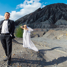 Свадебная фотосессия жениха и невесты. Донбасс.