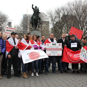 Union Square, Manhattan Freedom Day of Belarus