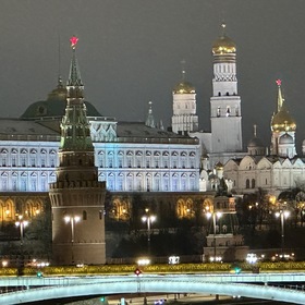 Ночной Кремль