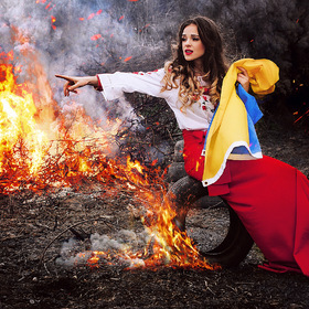 Украина в огне