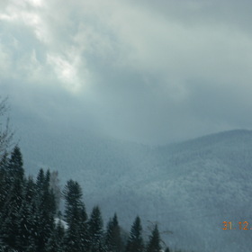 winter-2012 Transcarpathian region